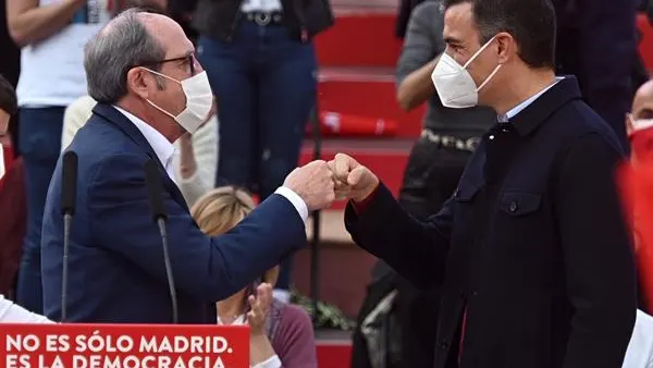 &Aacute;ngel Gabilondo y Pedro S&aacute;nchez