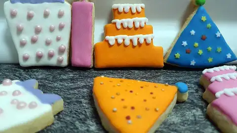 Galletas de cumpleaños Galletas de cumpleaños