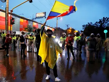 Manifestación en Colombia Manifestación en Colombia