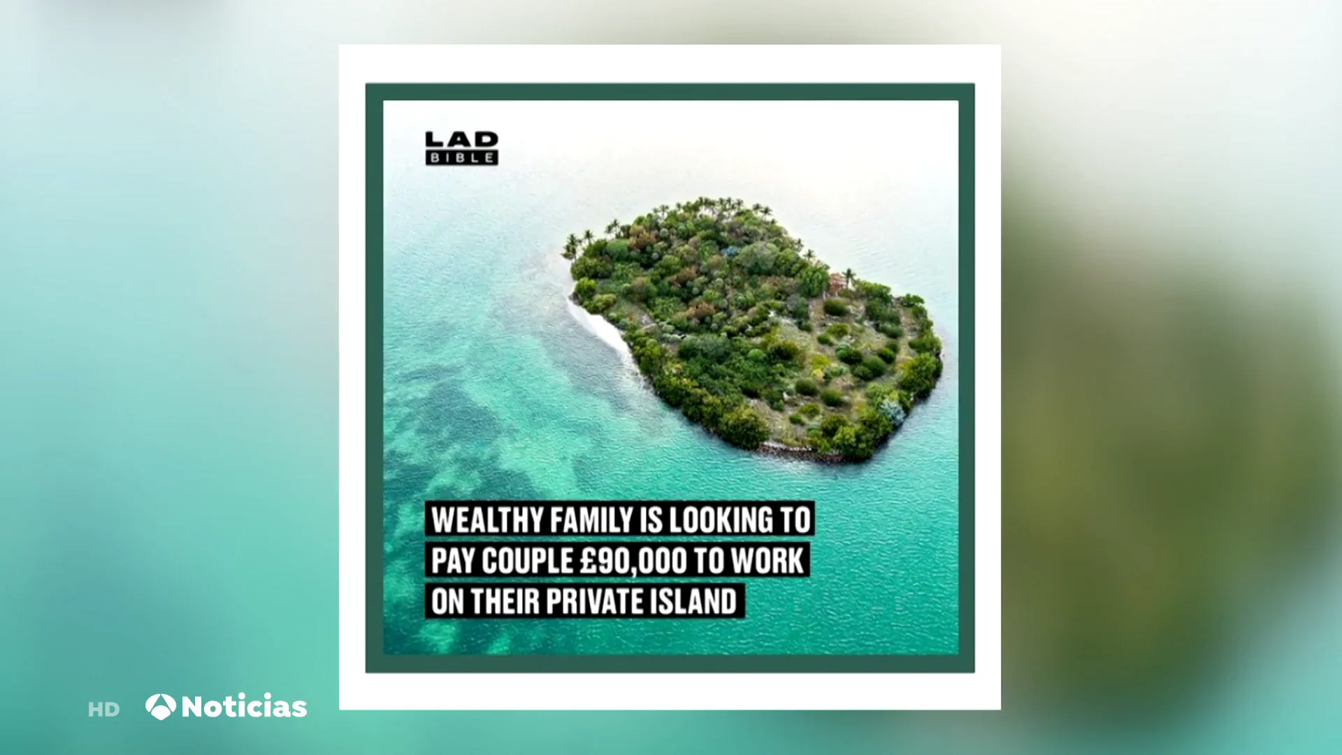 Una familia lanza una oferta de trabajo irresistible: 100.000 euros por cuidar de su isla privada en Bahamas
