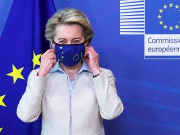 La presidenta de la Comisión Europea, Ursula von der Leyen