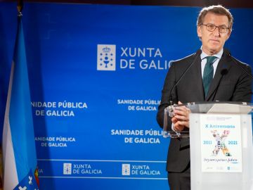 El presidente de Galicia, Alberto Núñez Feijóo