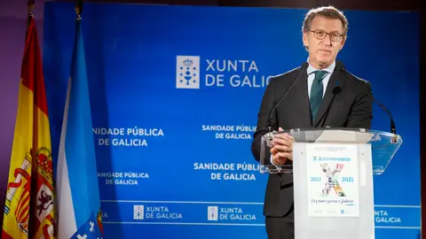 El presidente de Galicia, Alberto Núñez Feijóo Coronavirus
