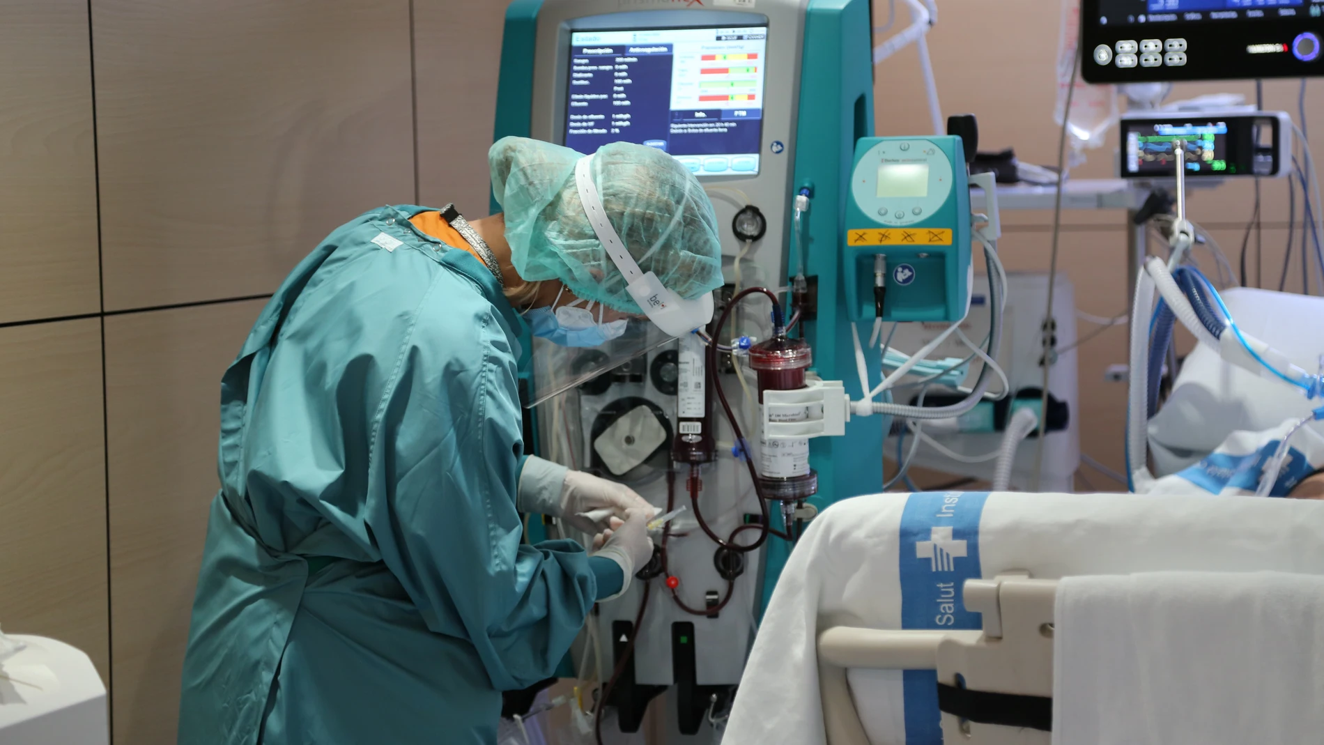 Nuevo sistema para filtrar sangre del Hospital Vall d'Hebron en Barcelona
