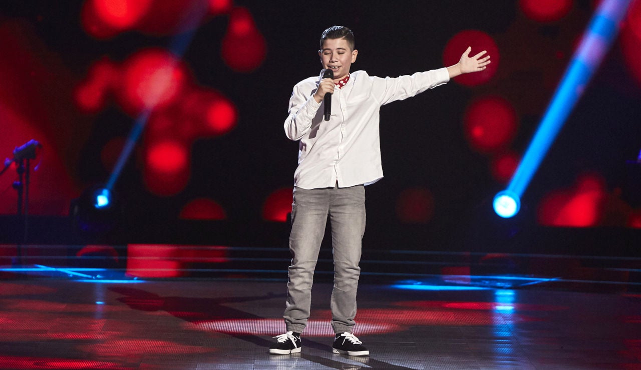 Juanmi Salguero en La Voz Kids Juanmi Salguero en La Voz Kids