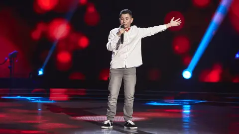 Juanmi Salguero en La Voz Kids Juanmi Salguero en La Voz Kids