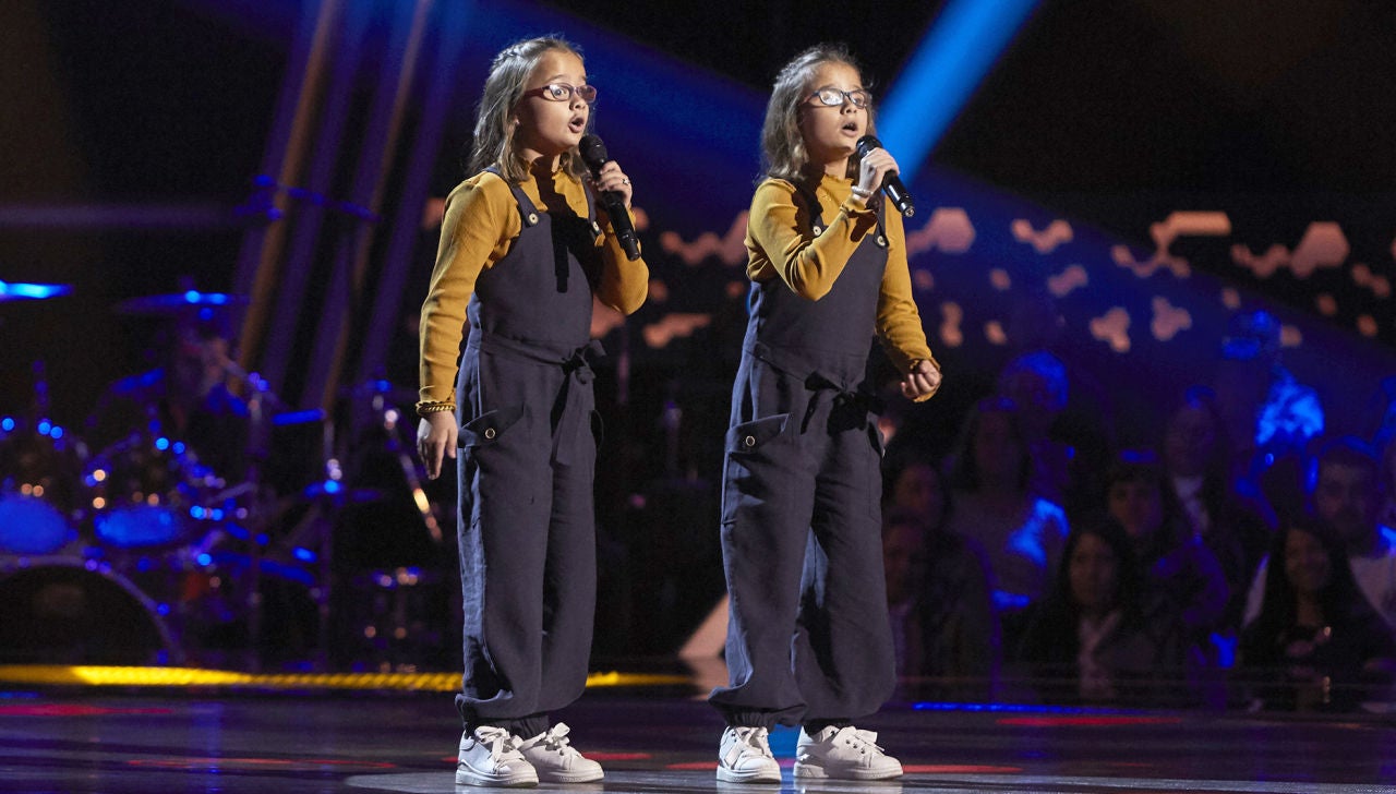 Irene y Alba Muñoz canta 'Que nadie’ en las Audiciones a ciegas de ‘La Voz Kids’ Irene y Alba Muñoz canta 'Que nadie’ en las Audiciones a ciegas de ‘La Voz Kids’