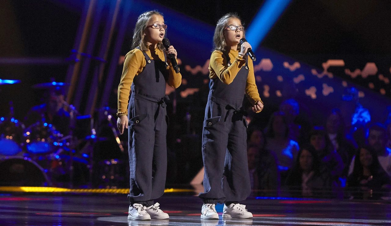 Irene y Alba Muñoz canta 'Que nadie’ en las Audiciones a ciegas de ‘La Voz Kids’