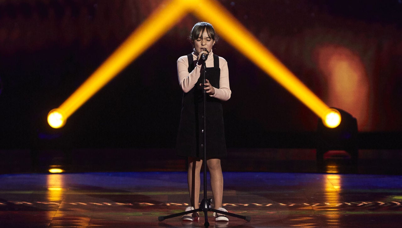 Marina Oliván canta 'Uncover' en las Audiciones a ciegas de 'La Voz Kids' Marina Oliván canta 'Uncover' en las Audiciones a ciegas de 'La Voz Kids'