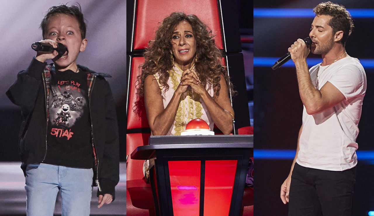 Un estreno de altura en 'La Voz Kids': rock, lágrimas y pequeños flamencos Un estreno de altura en 'La Voz Kids': rock, lágrimas y pequeños flamencos