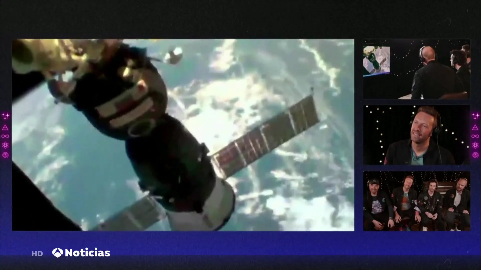 Un astronauta presenta desde la Estación Espacial Internacional el nuevo single de Coldplay, 'Higher Power' Un astronauta presenta desde la Estación Espacial Internacional el nuevo single de Coldplay, 'Higher Power'