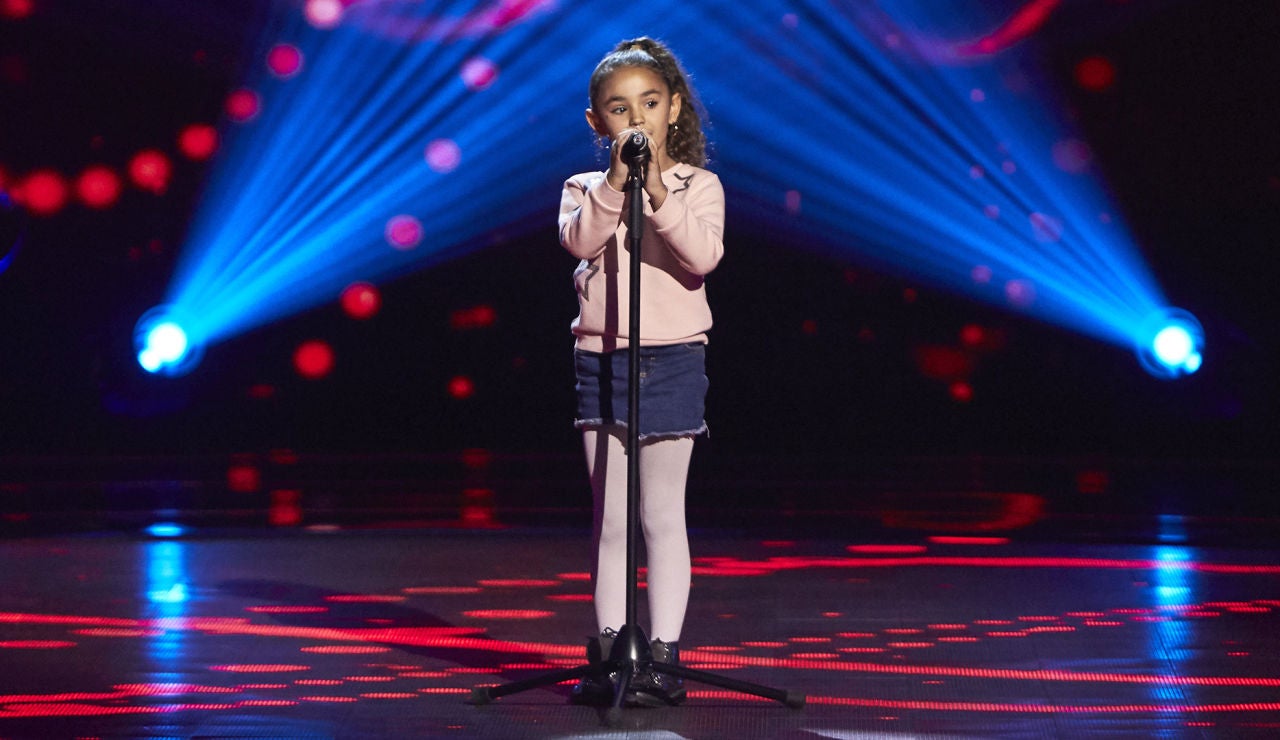 Samira Cuesta canta 'Válgame Dios' en las Audiciones a ciegas de 'La Voz Kids' Samira Cuesta canta 'Válgame Dios' en las Audiciones a ciegas de 'La Voz Kids'