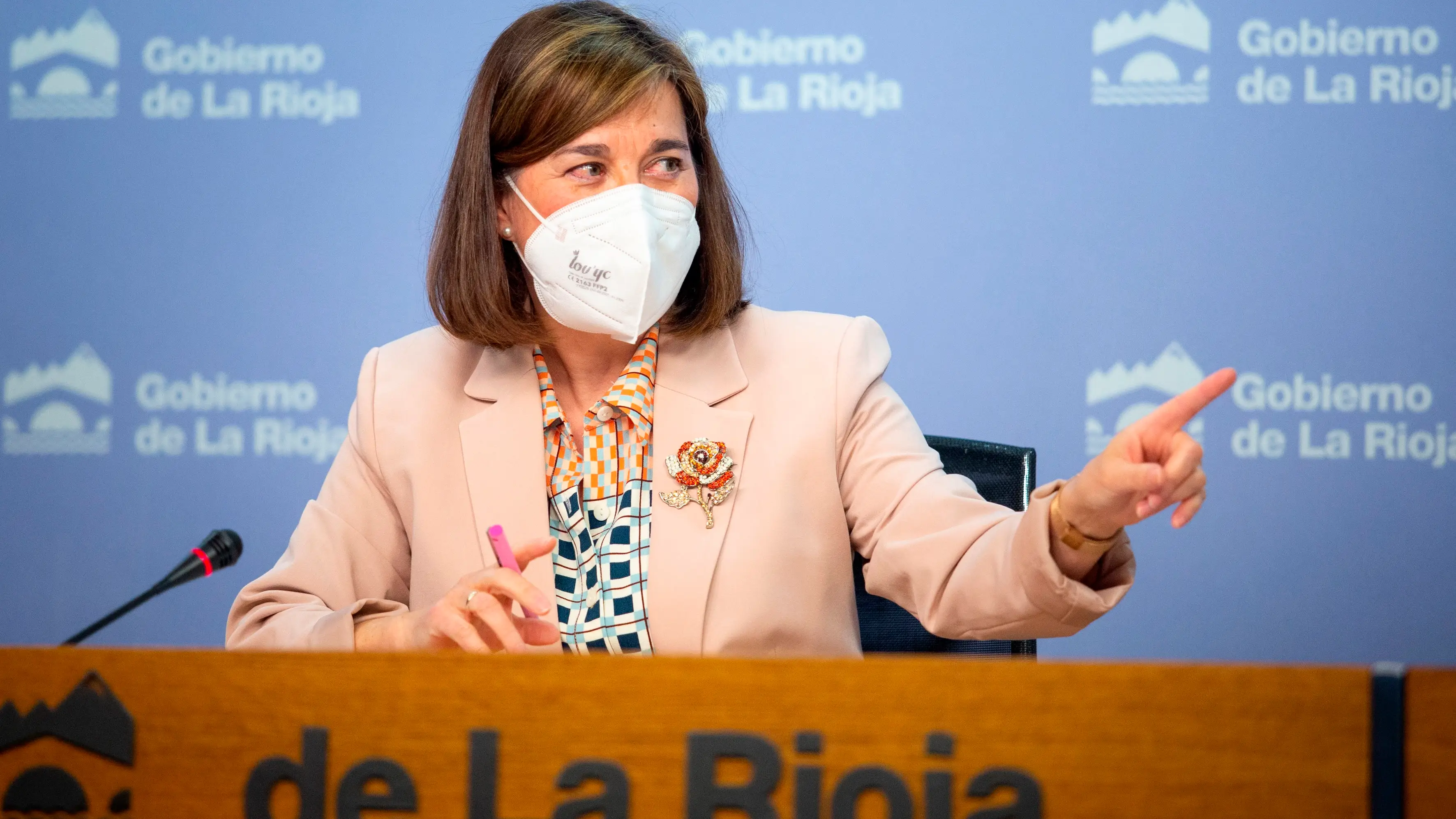 La consejera de Salud y portavoz del Ejecutivo regional, Sara Alba