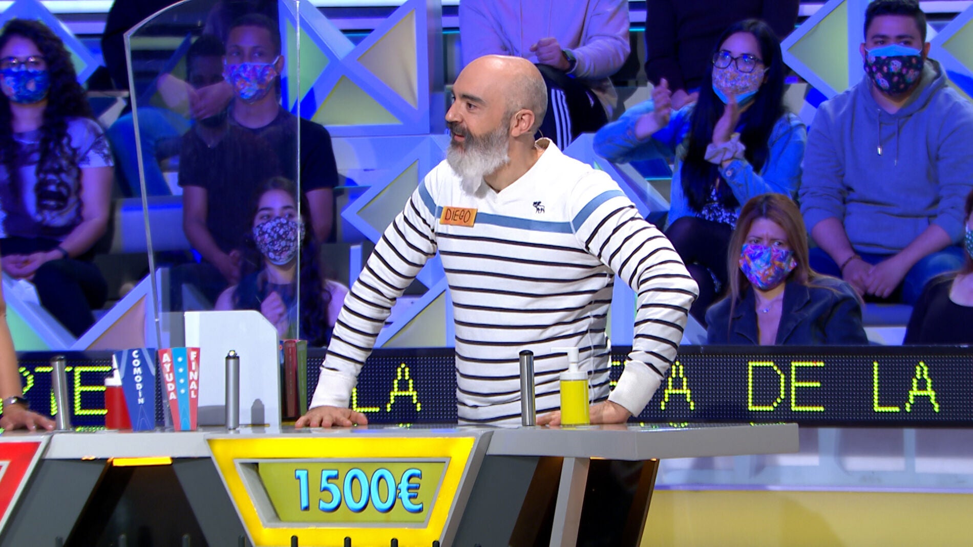 La gran inteligencia de Diego en &lsquo;La ruleta de la suerte&rsquo;: suma 1.500&euro; sin decir ninguna consonante
