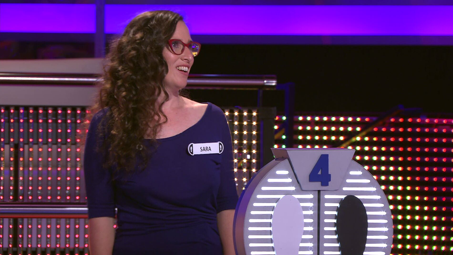 Una concursante pone patas arriba al p&uacute;blico de &lsquo;&iexcl;Ahora caigo!&rsquo; cantando rock and roll