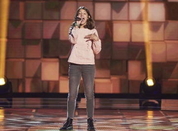 Carmen Asencio canta 'Valerie' en las Audiciones a ciegas de 'La Voz Kids'