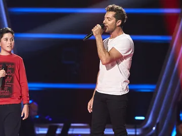 David Bisbal canta 'Mi princesa' con Lukas Urdea en las Audiciones a ciegas de 'La Voz Kids' David Bisbal canta 'Mi princesa' con Lukas Urdea en las Audiciones a ciegas de 'La Voz Kids'
