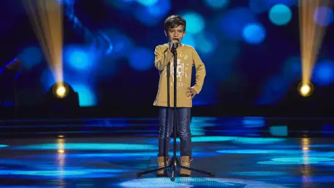 Carlos Prieto canta 'Estoy enamorado' en las Audiciones a ciegas de 'La Voz Kids' 'La Voz Kids'