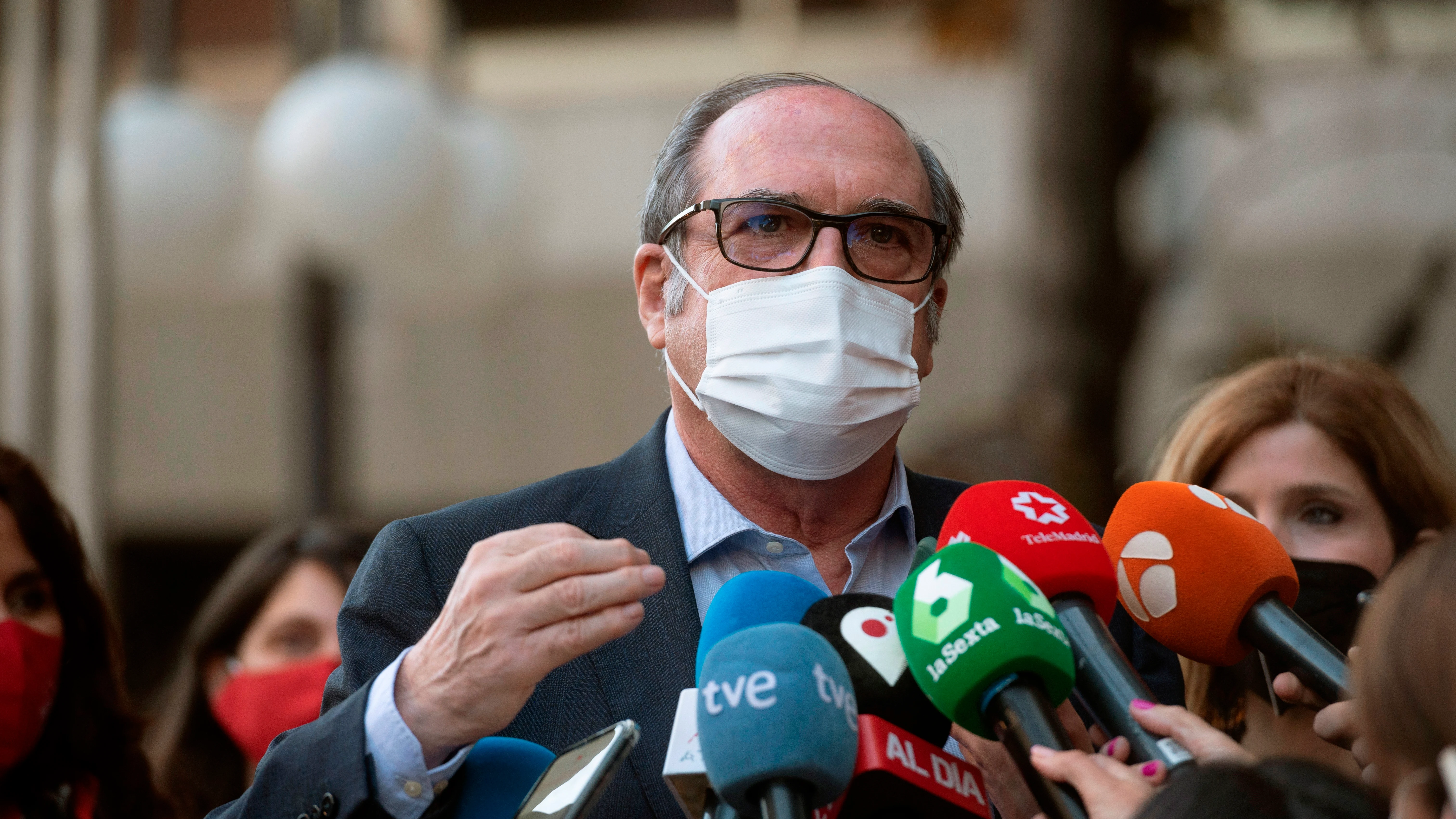 El candidato a la presidencia de la Comunidad de Madrid, Ángel Gabilondo. El candidato a la presidencia de la Comunidad de Madrid, Ángel Gabilondo.