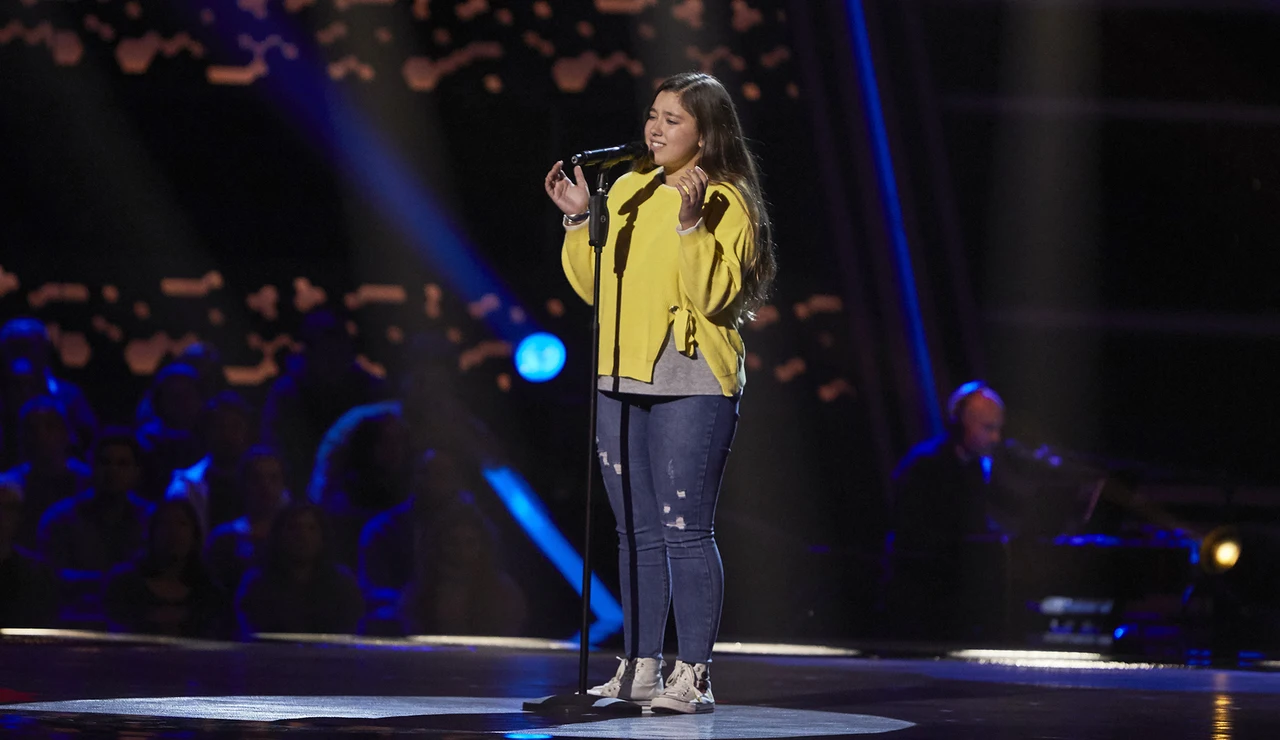 Rocío Avilés canta ‘No te pude retener’ en las Audiciones a ciegas de ‘La Voz Kids’