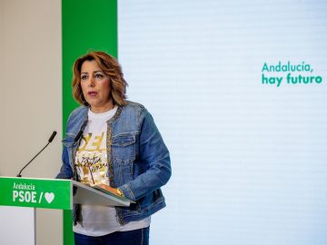La secretaria general del PSOE andaluz, Susana Díaz