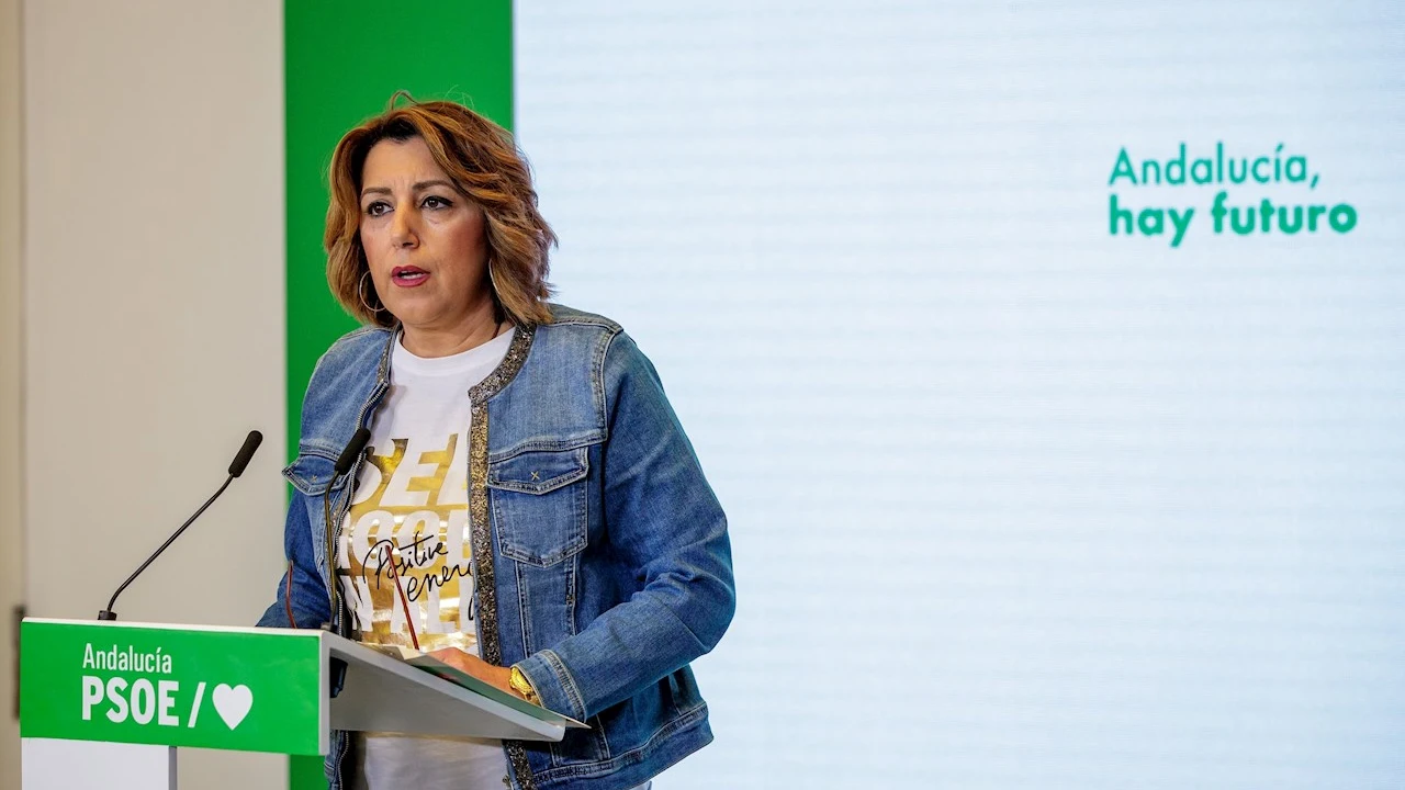 La secretaria general del PSOE andaluz, Susana Díaz La secretaria general del PSOE andaluz, Susana Díaz