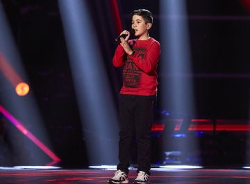 Lukas Urdea canta 'Mi princesa' en las Audiciones a ciegas de 'La Voz Kids'