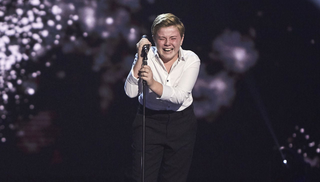 Ferrán Amador rompe a llorar cantando 'Creep' en las Audiciones a ciegas de 'La Voz Kids' Ferrán Amador rompe a llorar cantando 'Creep' en las Audiciones a ciegas de 'La Voz Kids'