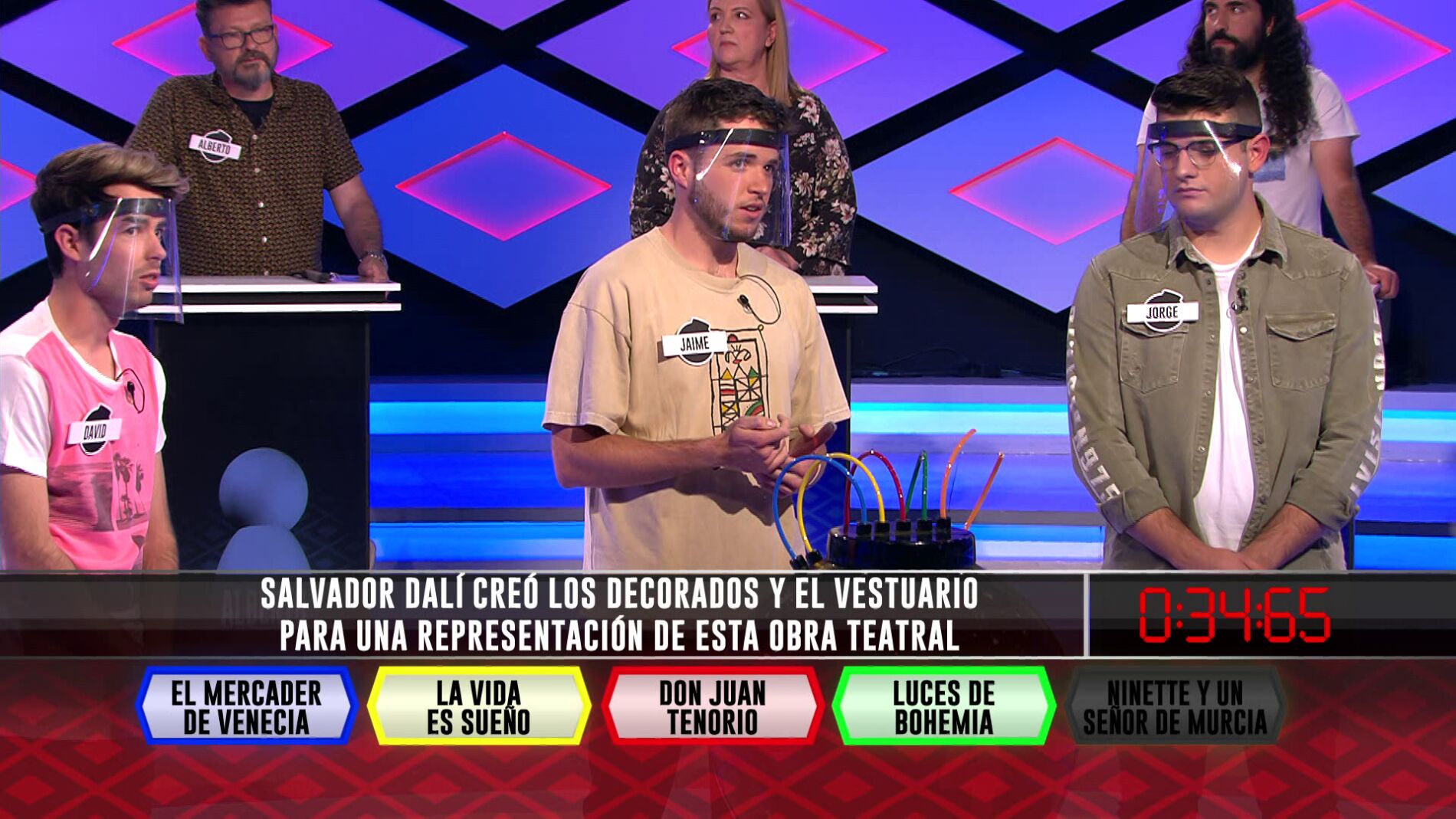 Salvador Dal&iacute; corta la remontada de &lsquo;Los de la suerte&rsquo; en &lsquo;&iexcl;Boom!&rsquo;