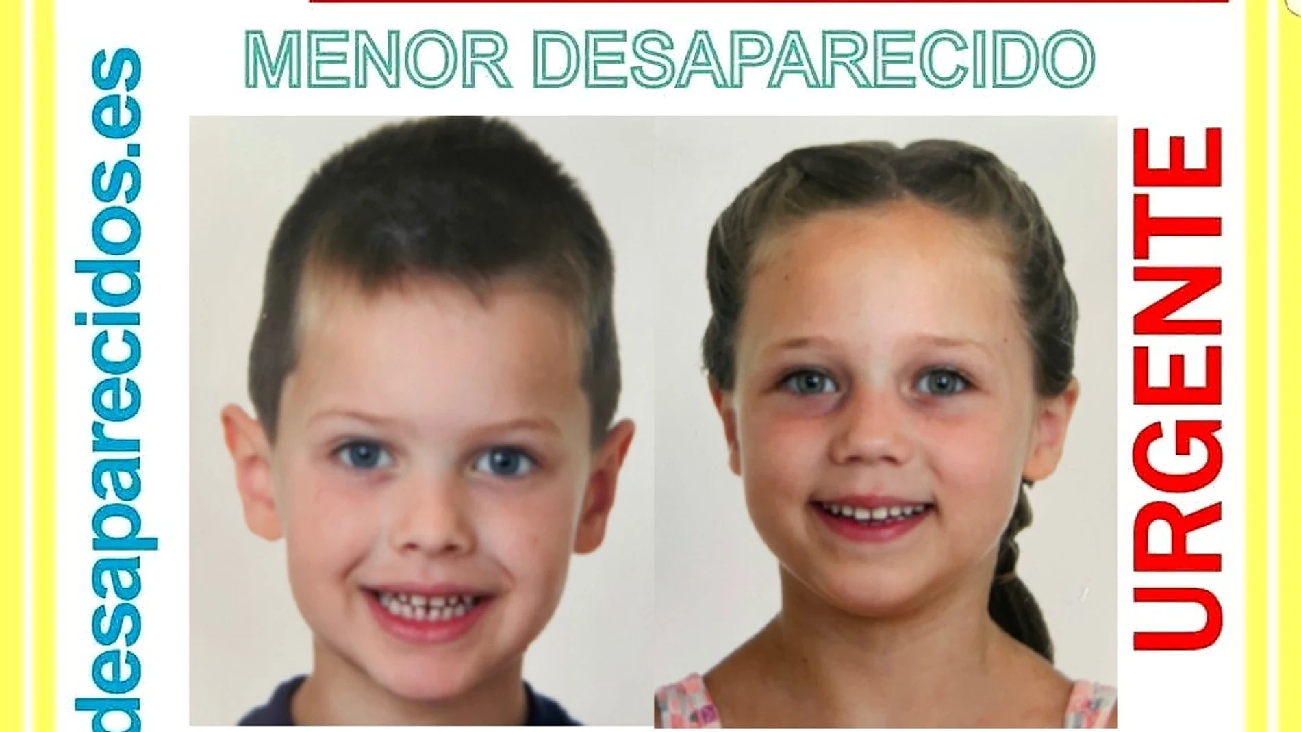 Buscan a dos hermanos de 5 y 6 años desaparecidos desde enero en Málaga