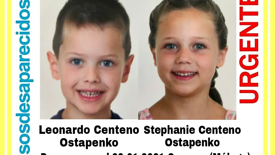 Buscan a dos hermanos de 5 y 6 años desaparecidos desde enero en Málaga Buscan a dos hermanos de 5 y 6 años desaparecidos desde enero en Málaga