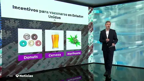 Cervezas, porros, donuts o entradas para el béisbol: las iniciativas para que los ciudadanos de EEUU se vacunen Cervezas, porros, donuts o entradas para el béisbol: las iniciativas para que los ciudadanos de EEUU se vacunen
