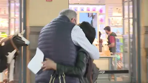 Reencuentros entre familiares después de meses Reencuentros entre familiares después de meses