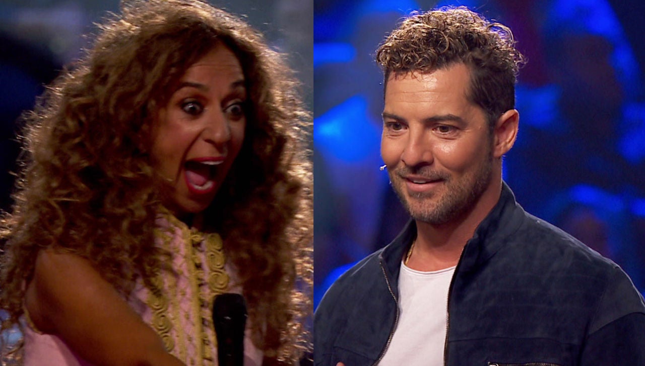 Samira Cuesta derrite a David Bisbal y Rosario imitando sus famosos bailes en 'La Voz Kids' Samira Cuesta derrite a David Bisbal y Rosario imitando sus famosos bailes en 'La Voz Kids'