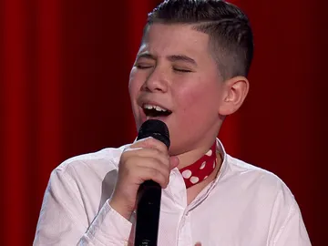 Juanmi Salguero rinde homenaje a La Marelu cantando por tango en 'La Voz Kids' Juanmi Salguero rinde homenaje a La Marelu cantando por tango en 'La Voz Kids'
