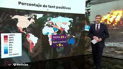 La dramática situación en la India deja 4 nuevos contagiados de coronavirus por segundo y dos muertos por minuto La dramática situación en la India deja 4 nuevos contagiados de coronavirus por segundo y dos muertos por minuto
