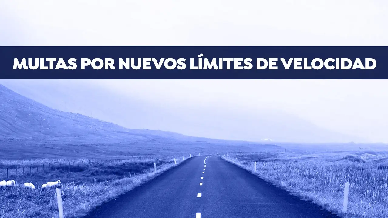 Estas son las multas por no cumplir con los nuevos l&iacute;mites de velocidad en ciudad