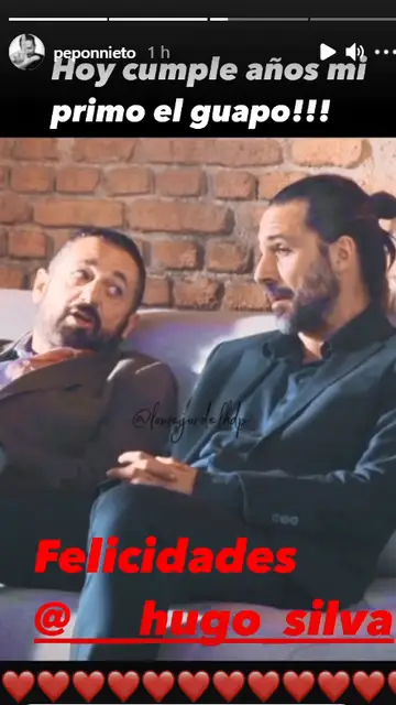 Pepón Nieto y Hugo Silva Pepón Nieto y Hugo Silva