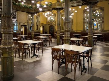 interior de un bar en Navarra