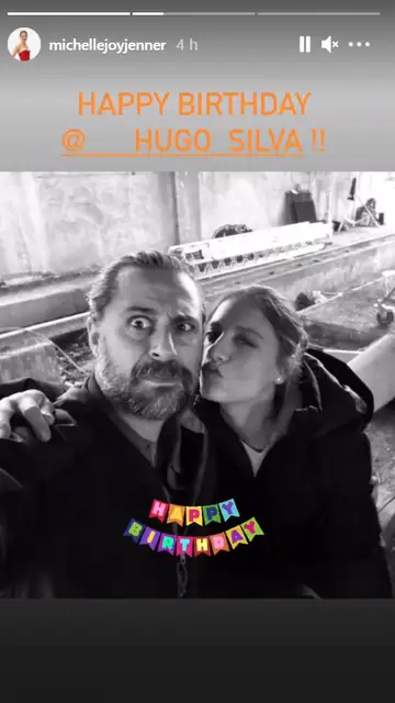 Michelle Jenner y Hugo Silva Michelle Jenner y Hugo Silva