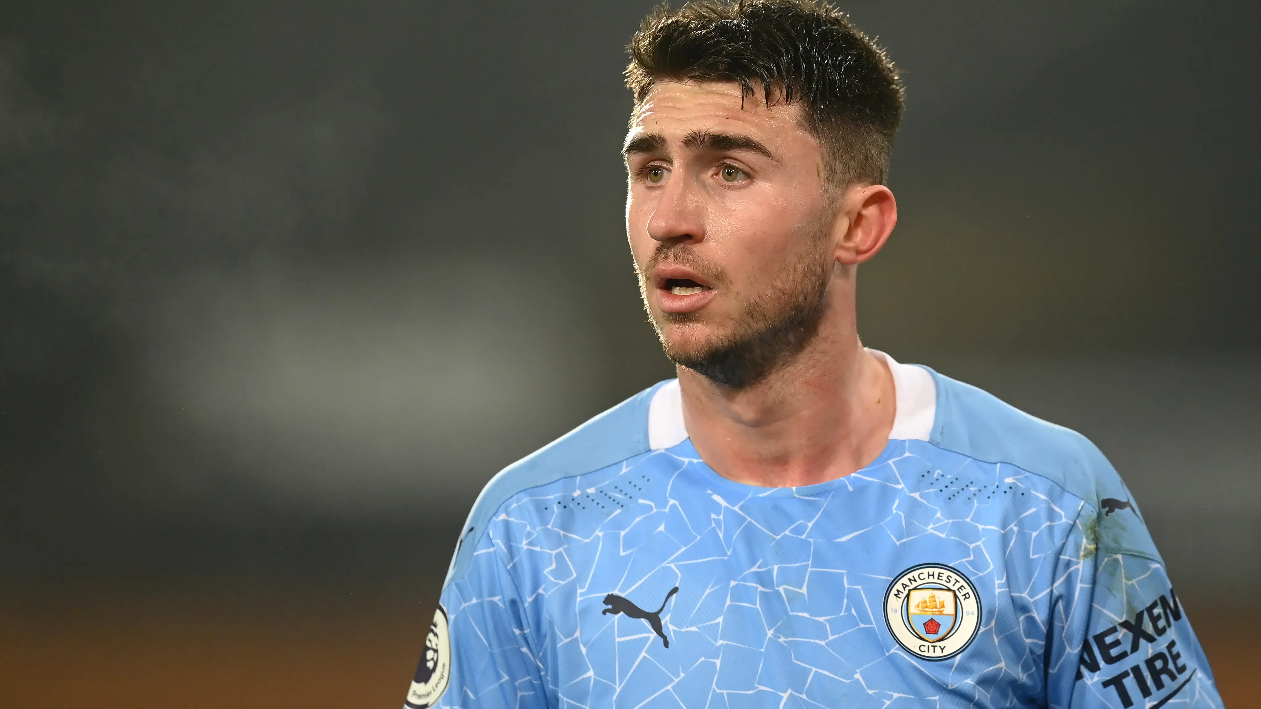 Laporte, en un partido con el City Laporte, en un partido con el City