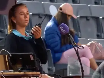 Una jueza del Masters de Roma pide ayuda a seguridad por miedo al padre de la tenista Camila Giorgi : "¿Es posible que venga alguien?" Una jueza del Masters de Roma pide ayuda a seguridad por miedo al padre de la tenista Camila Giorgi : "¿Es posible que venga alguien?"