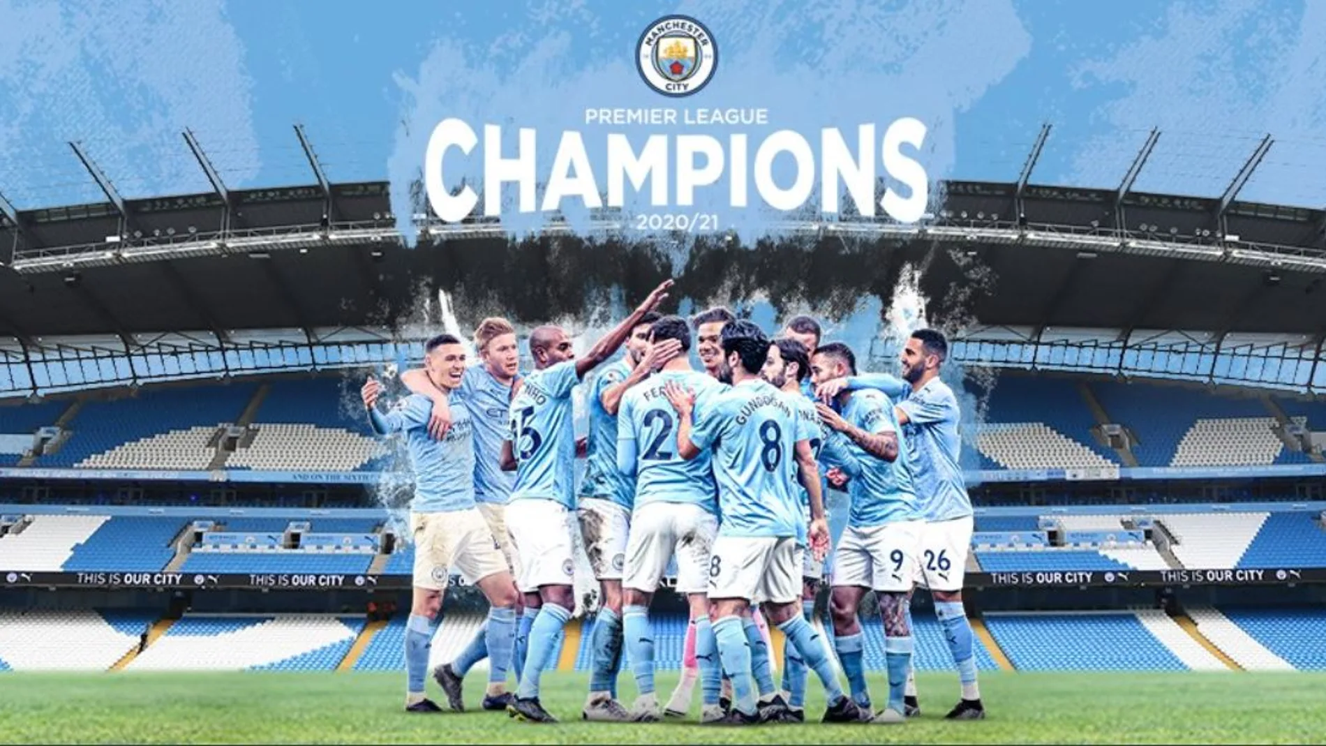 El Manchester City conquista la séptima Premier League de su historia