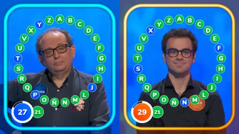 Los invitados alientan a Javier después de que Pablo le ofrezca “la paz” en ‘El Rosco’: “¡Juégatela, arriesga!” Los invitados alientan a Javier después de que Pablo le ofrezca “la paz” en ‘El Rosco’: “¡Juégatela, arriesga!”