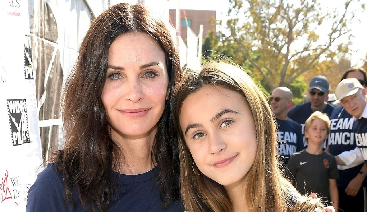 Courteney Cox y su hija Coco Arquette