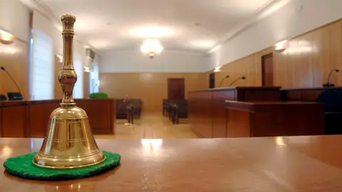 Sala de vistas en Castilla y León Coronavirus