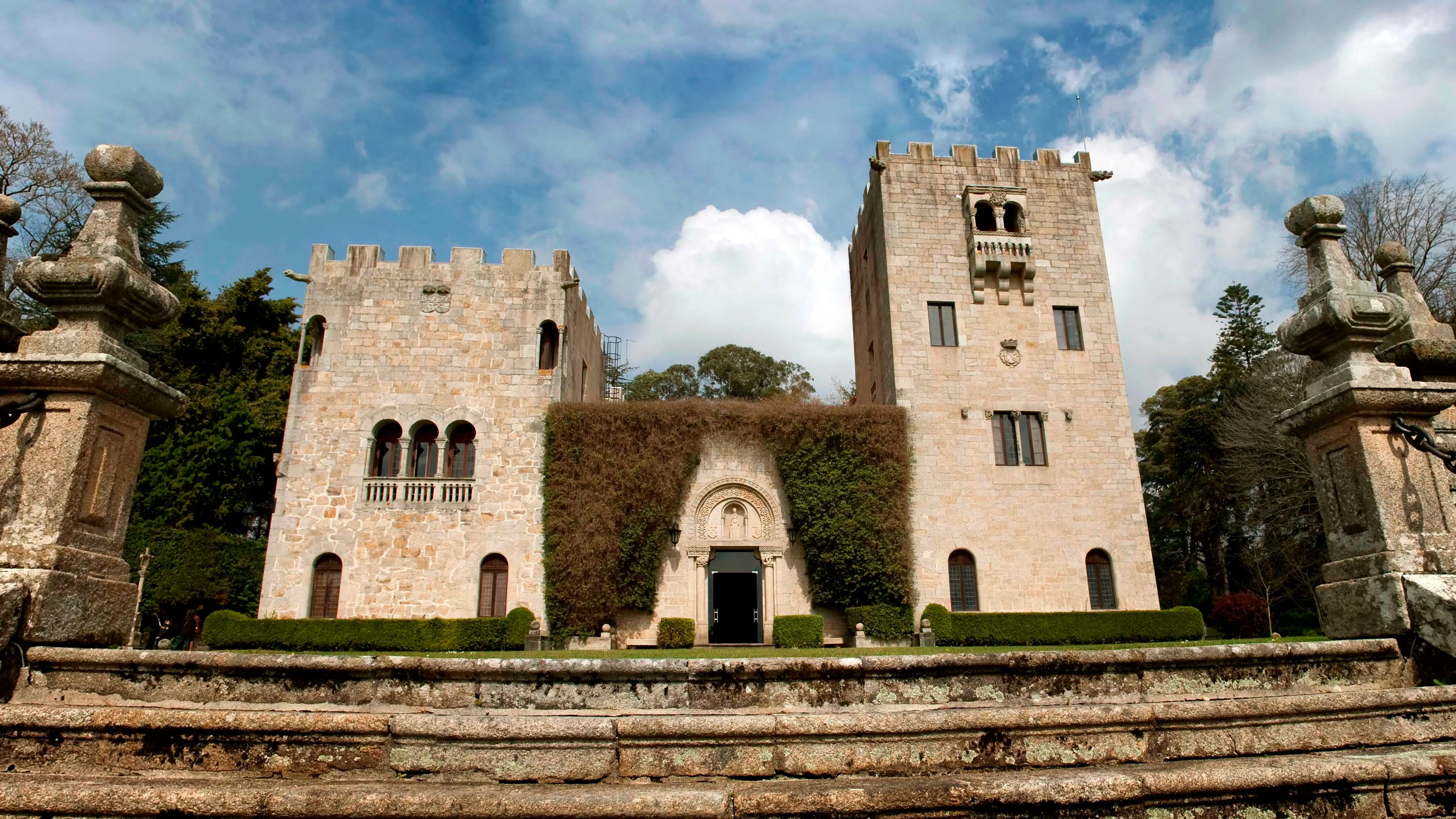 Fachada del Pazo de Meirás Fachada del Pazo de Meirás