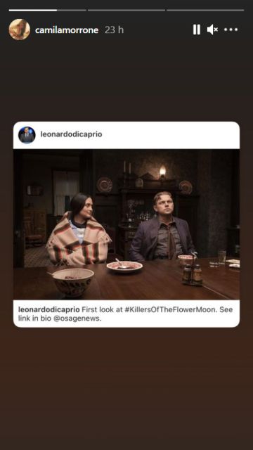 El apoyo de Camila Morrone a DiCaprio