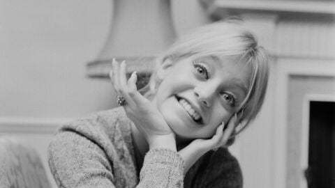 Goldie Hawn cuando era una joven actriz