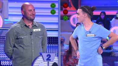 Borja, ante su rival más duro en 26 programas en ‘¡Ahora caigo!’: ¡le quita dos comodines!